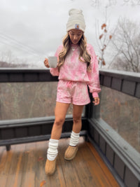 PREORDER: Aspen Pines Pink Camo Shorts