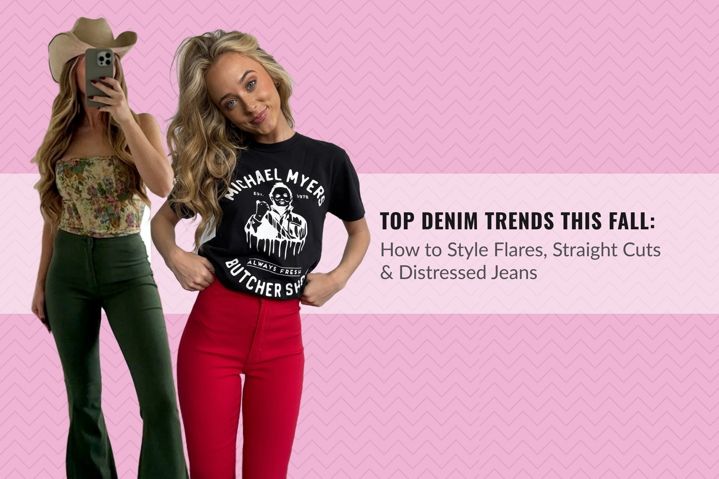 Top Denim Trends This Fall: How to Style Flares, Straight Cuts & Distressed Jeans