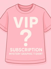 Mystery Graphic Tee Club – Monthly Subscription
