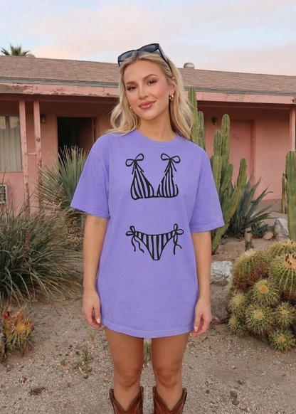 Hot Girl Bikini Graphic T-Shirt