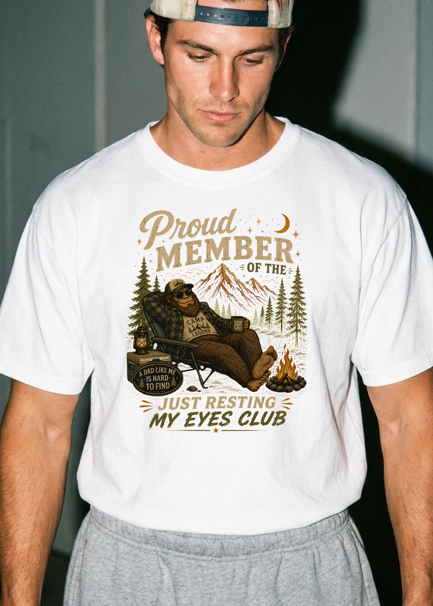 Bigfoot Dad Graphic