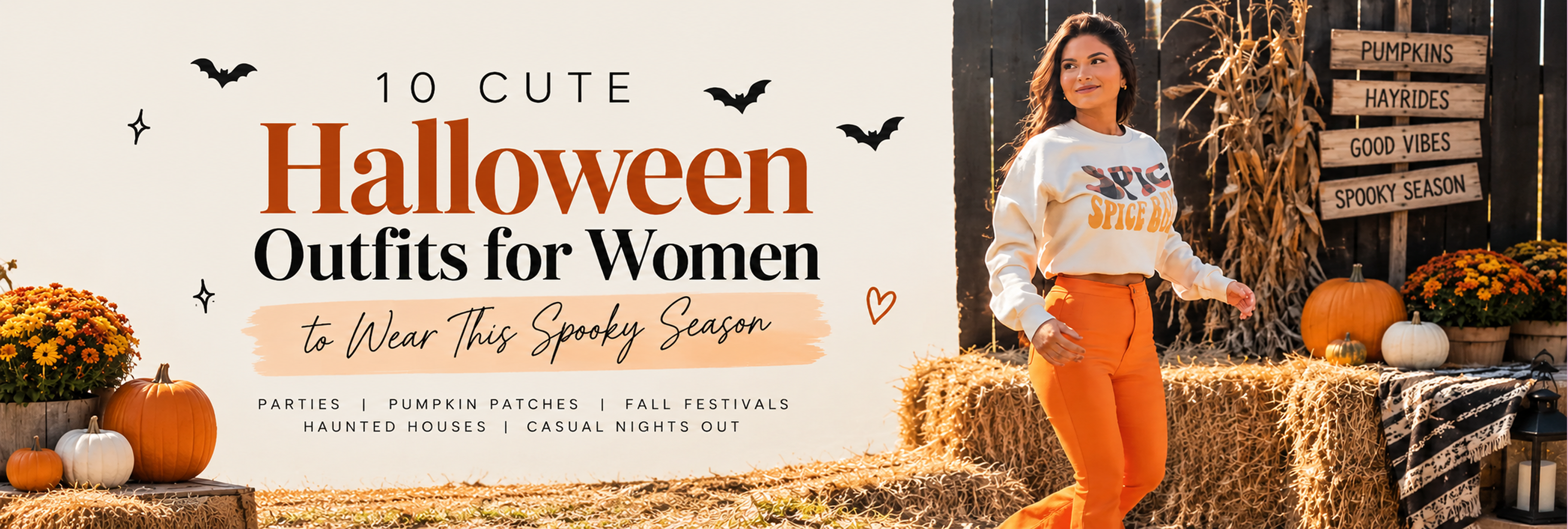 10 Cute Halloween Outfits for Women to Wear This Spooky Season