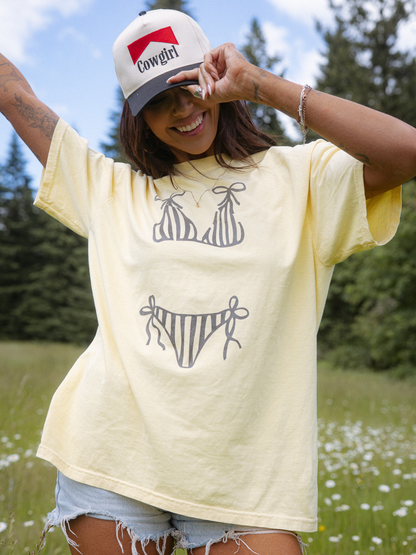 Hot Girl Bikini Graphic T-Shirt