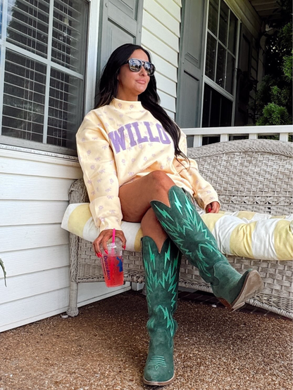 Tilly WILLOW Oversized Mockneck Crew