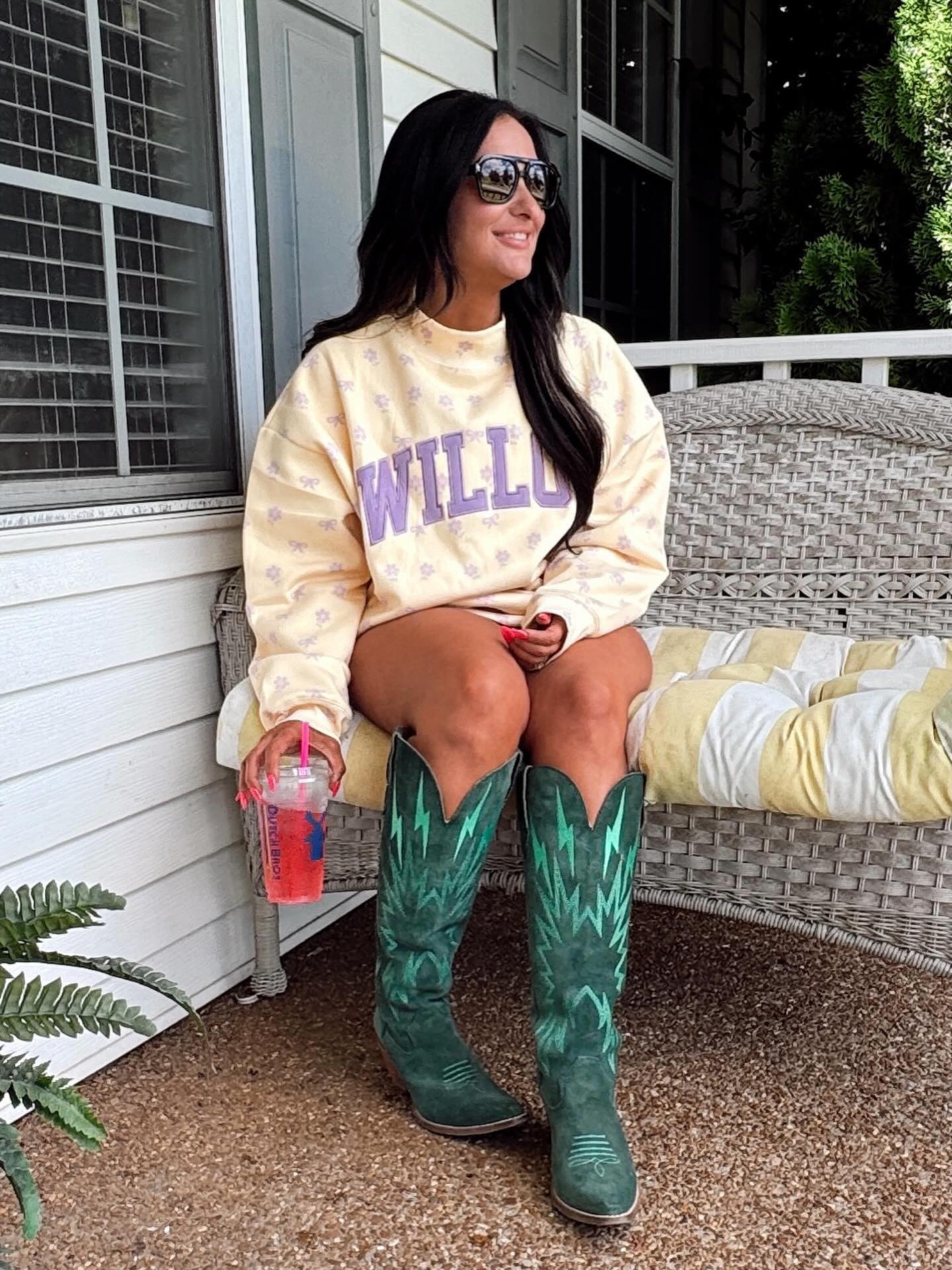 Tilly WILLOW Oversized Mockneck Crew