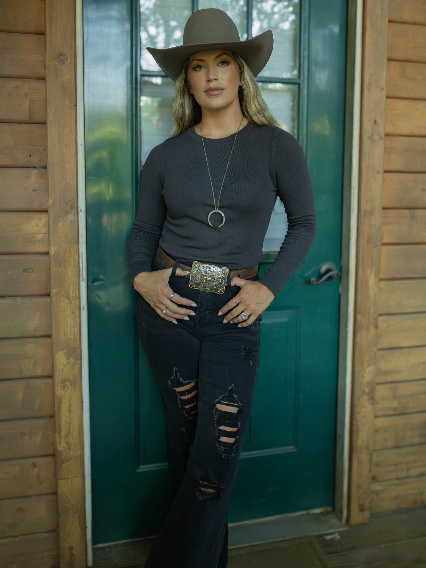 Smooth Around The Edges Long Sleeve Top