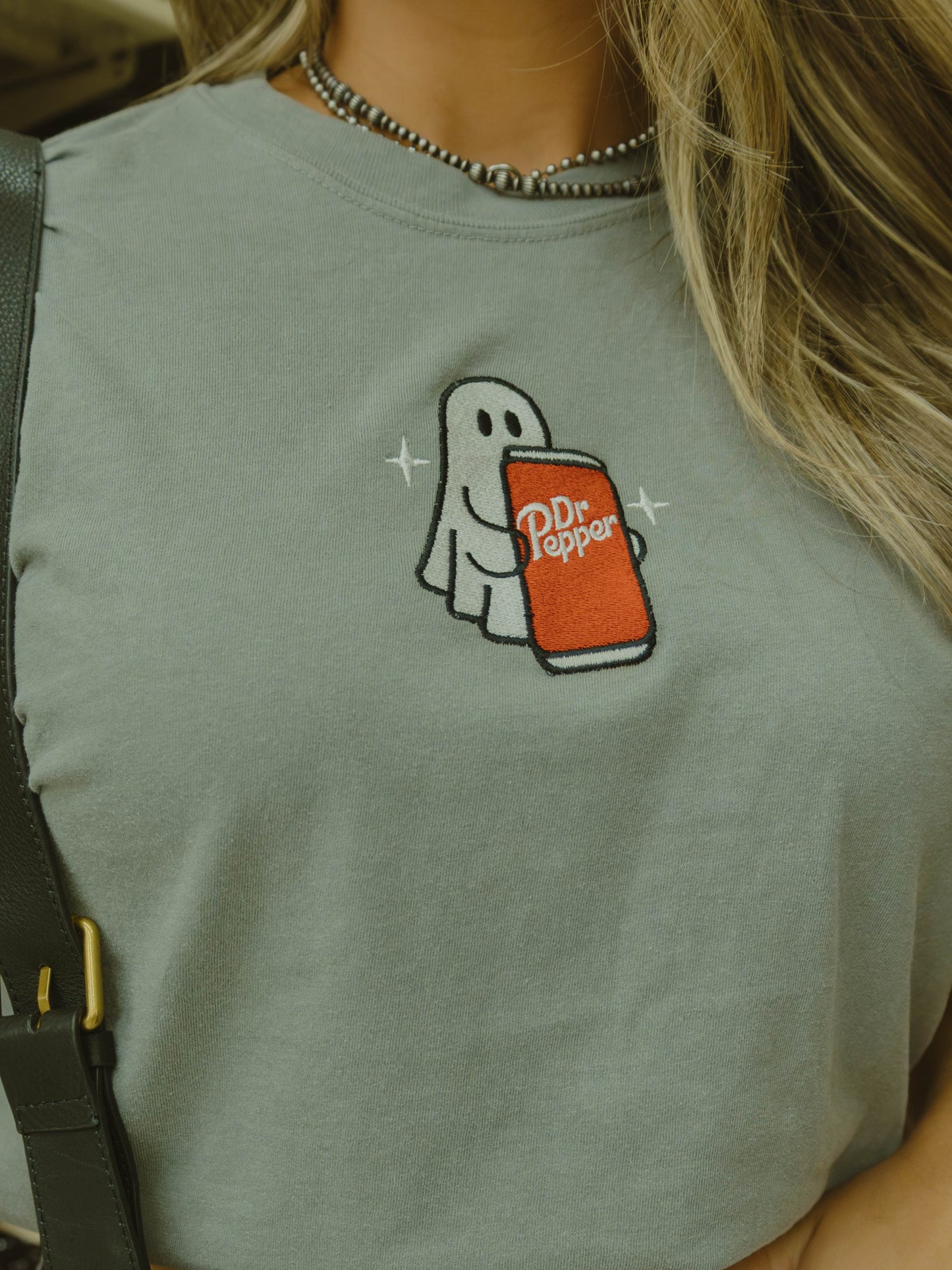 Dr. Boo Embroidered Shirt
