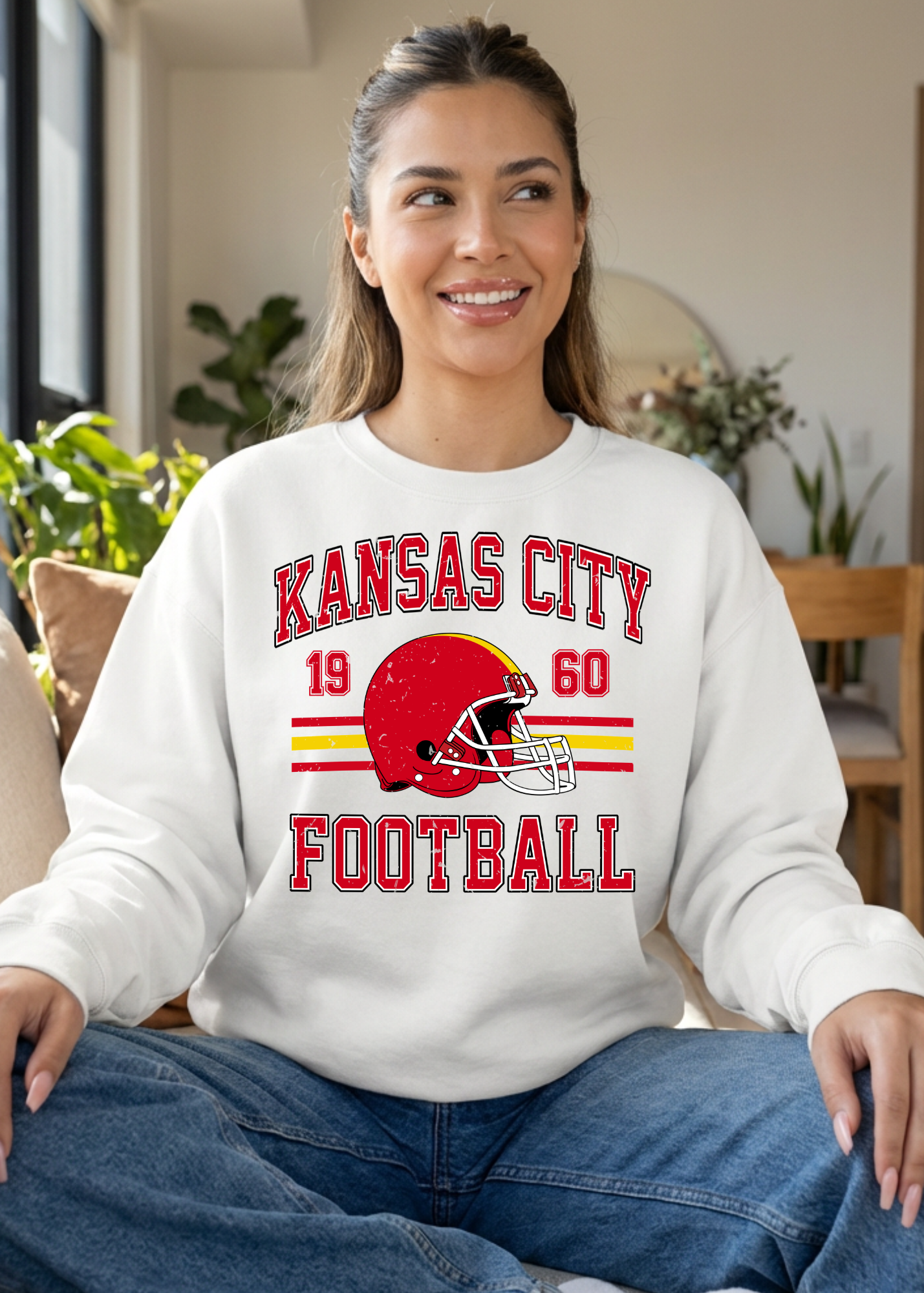 Kansas City Football Vintage Graphic