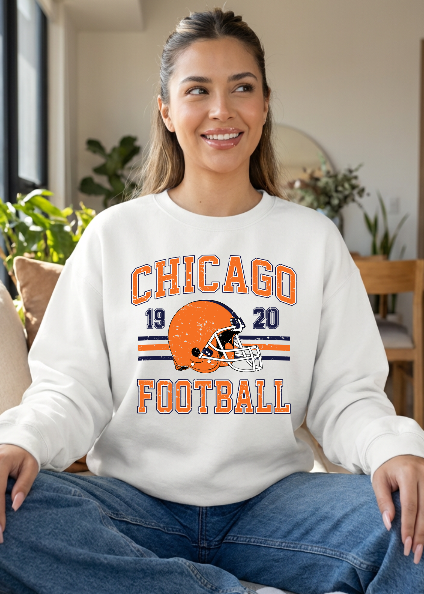 Chicago Football Vintage Graphic
