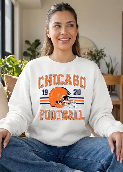 Chicago Football Vintage Graphic