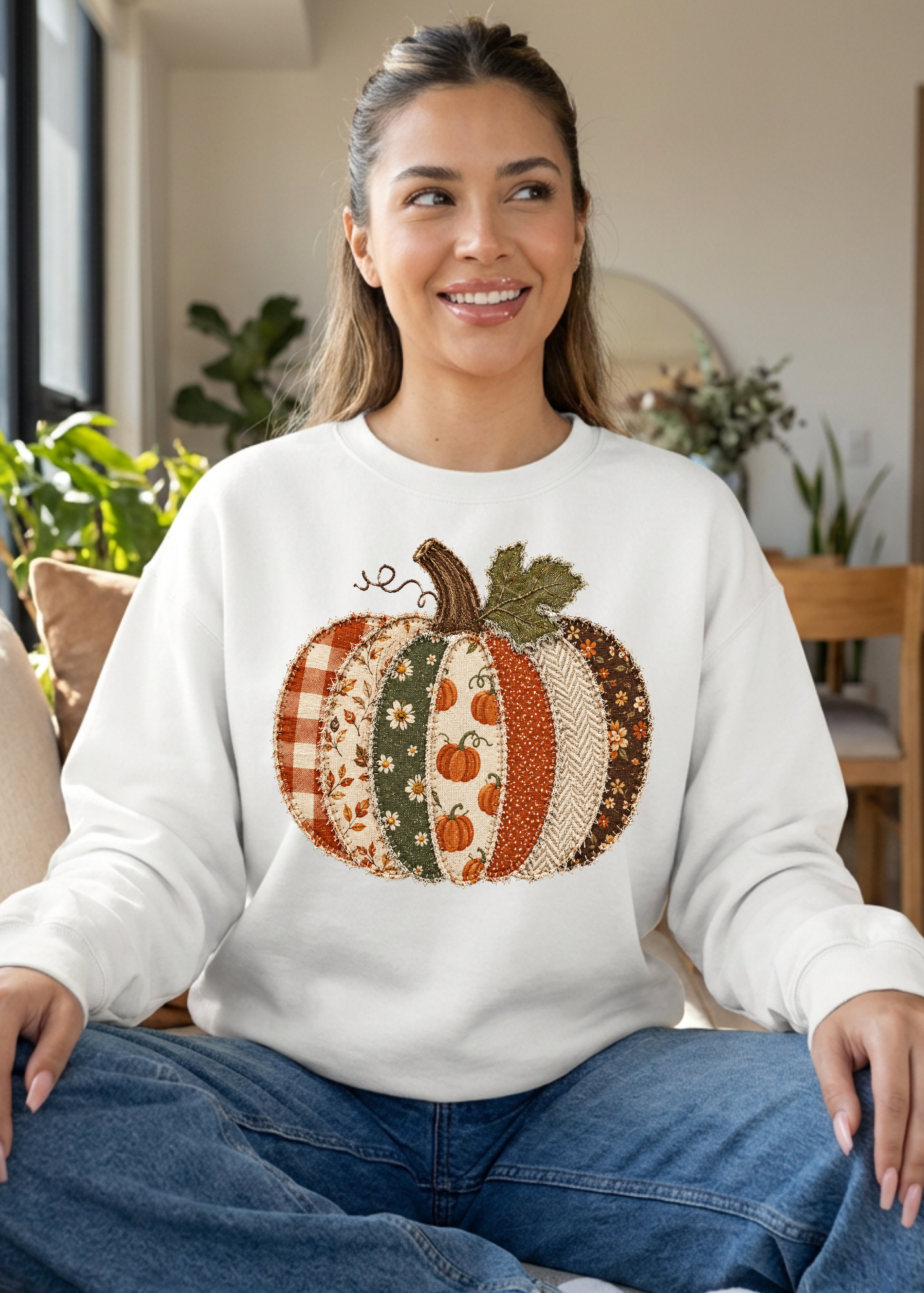 Patchwork Pumpkin Graphic