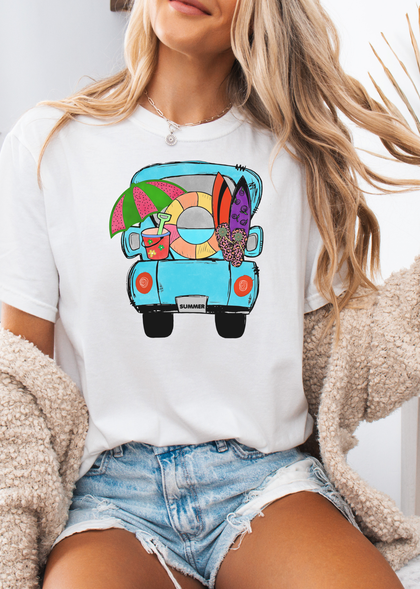 Summer Road Trip Graphic T-Shirt
