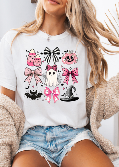 Pretty in Pink Halloween Graphic