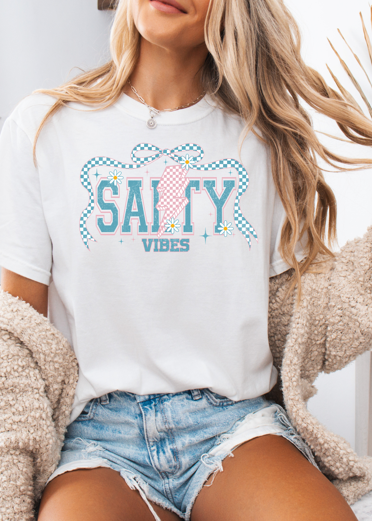 Salty but Cute Graphic T-Shirt