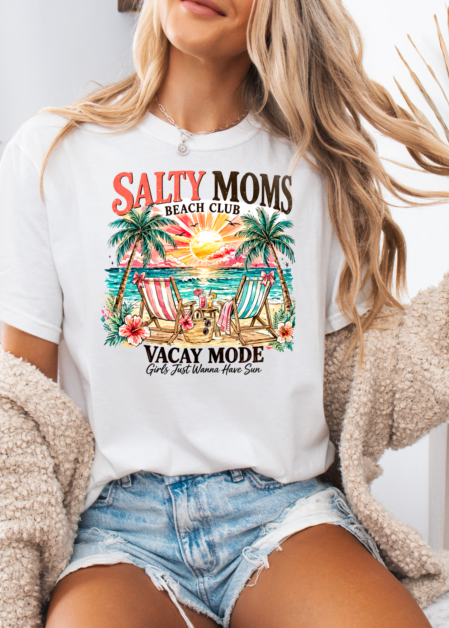 Salty Moms Graphic T-Shirt