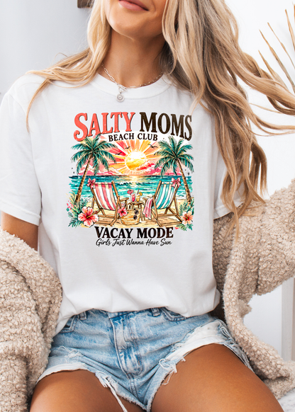 Salty Moms Graphic T-Shirt