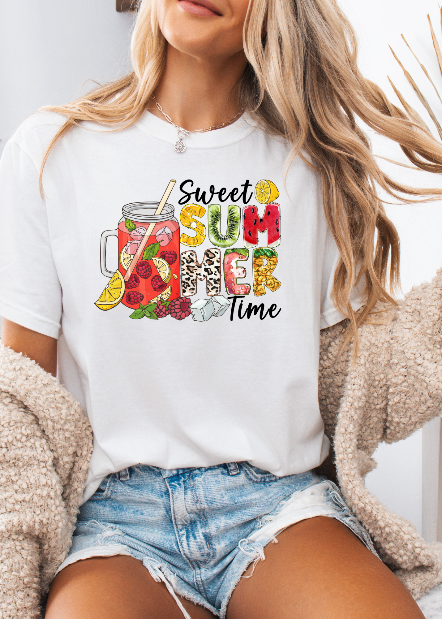 Sweet Summer Time Graphic T-Shirt
