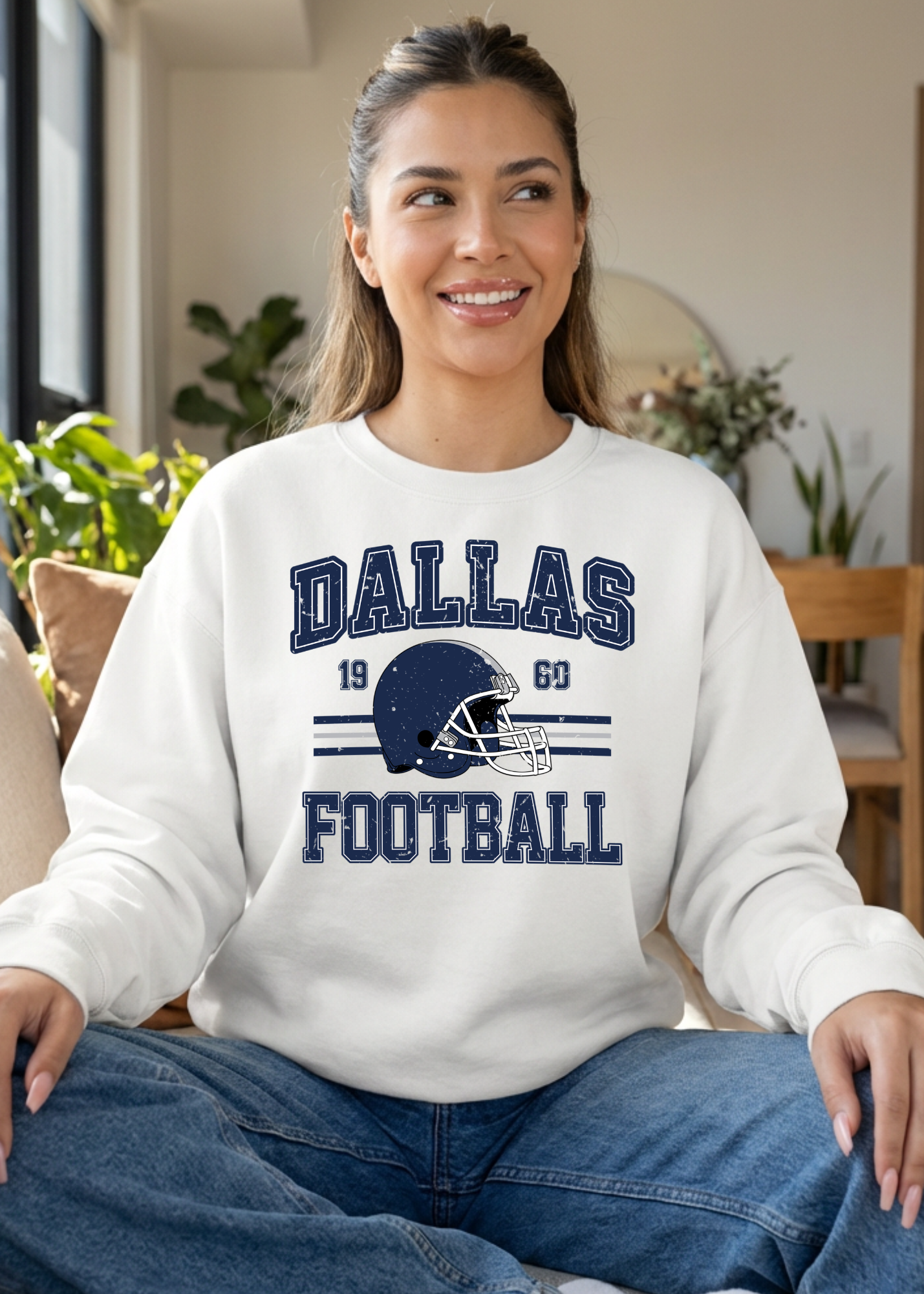 Dallas Football Vintage Graphic