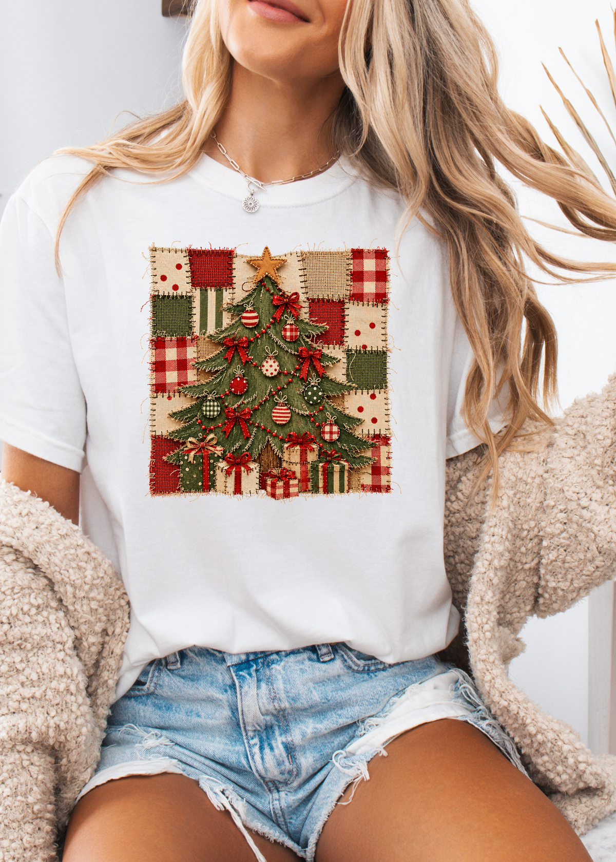 Quilted Christmas Graphic
