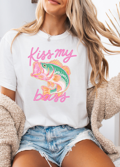 Kiss My Bass Graphic T-Shirt