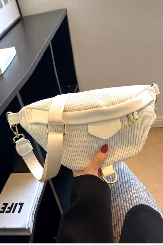 PREORDER: Zenana Corduroy Crossbody Bag