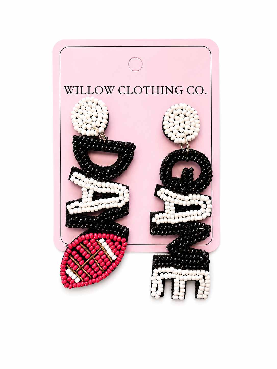 Game Day Football Earrings