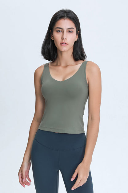 PREORDER: Melinda V Neck Active Tank