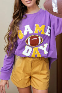 PREORDER- GAME DAY Football Long Sleeve Sweatshirt
