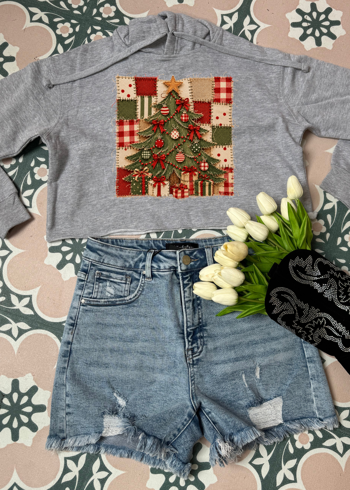 Quilted Christmas Graphic