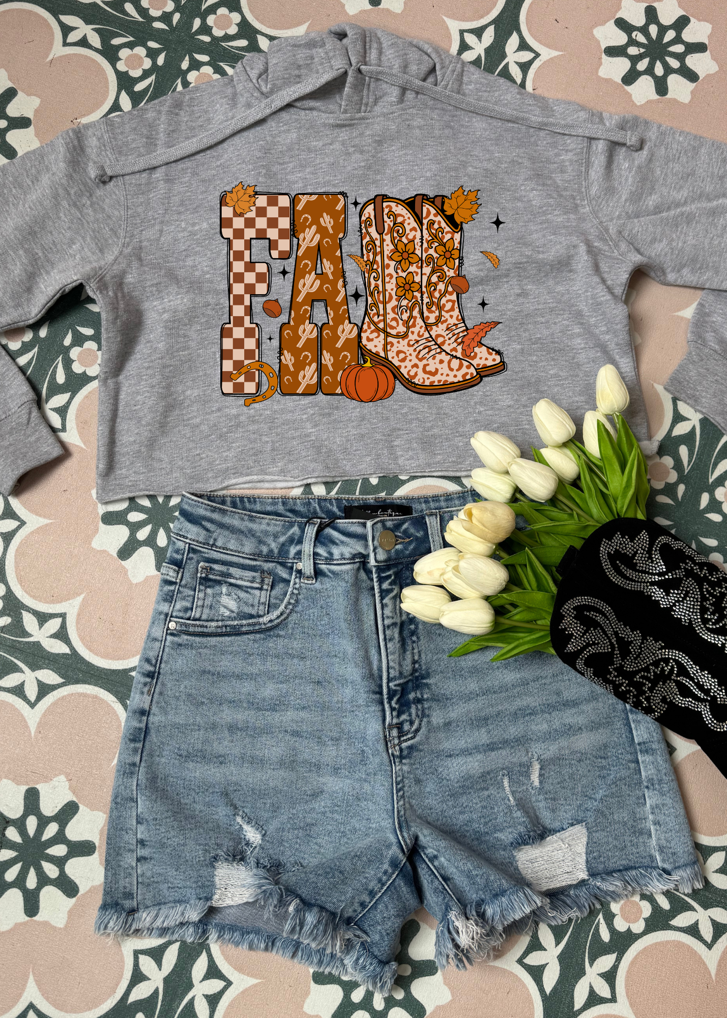 Fall Cowboy Graphic