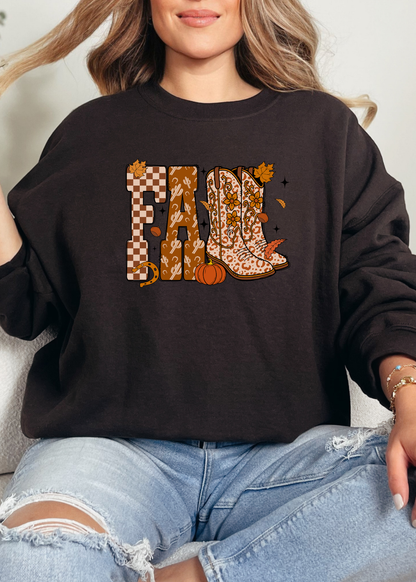Fall Cowboy Graphic
