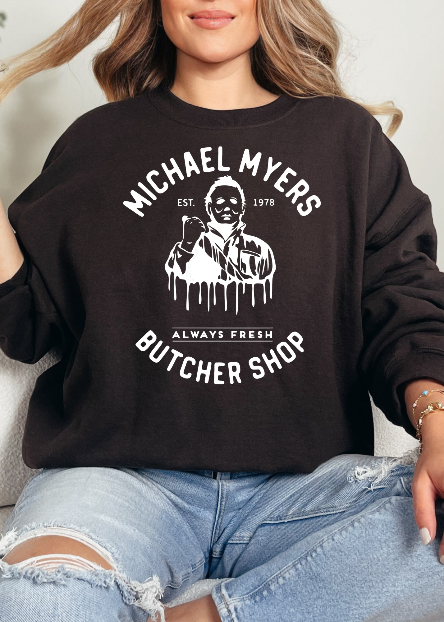 Michael Myers Butcher Shop Graphic
