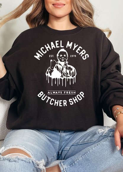 Michael Myers Butcher Shop Graphic