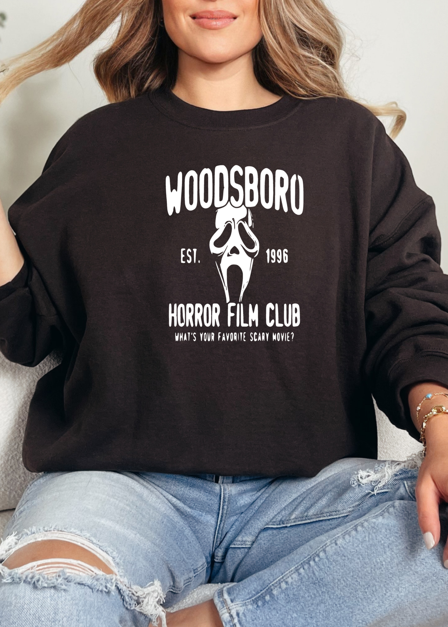 Woodsboro Horror Film Club Graphic