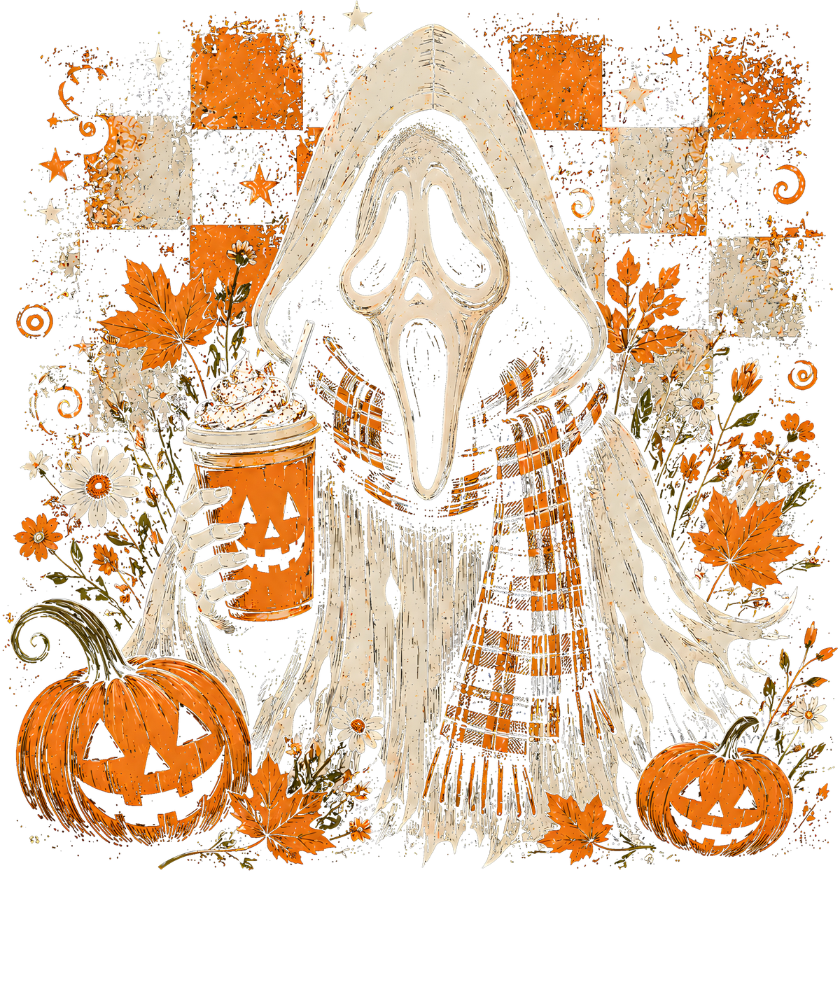 Pumpkin Spice Ghostface Graphic artwork preview