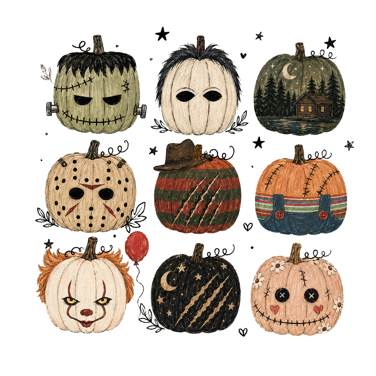 Pumpkin Villains Graphic artwork preview