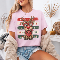 Cute Reindeer Christmas Graphic