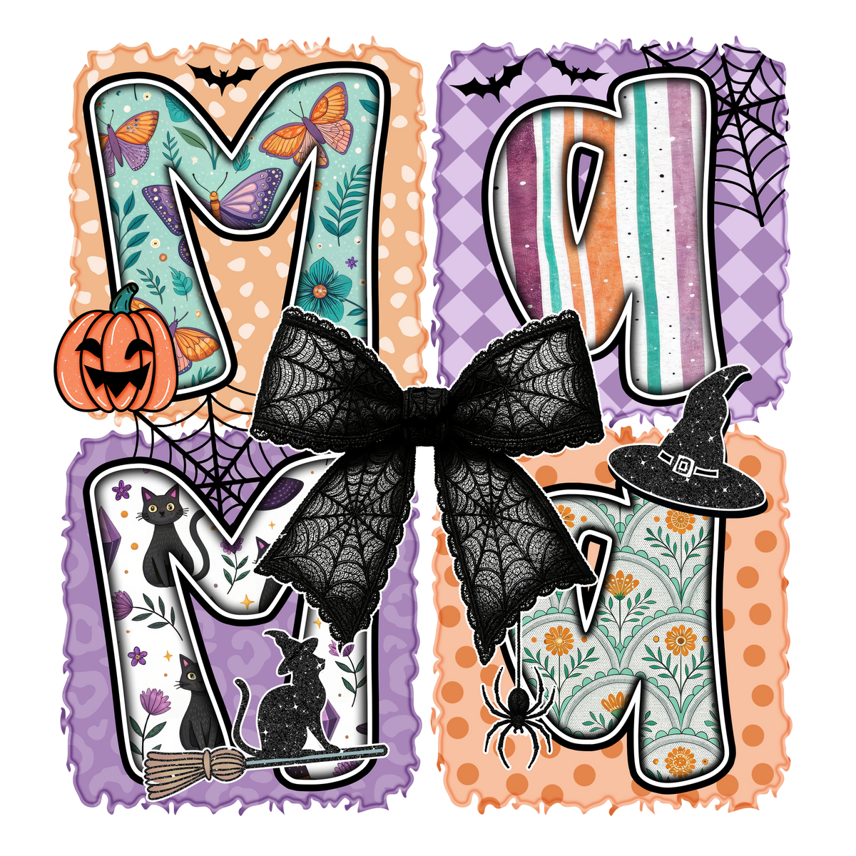 Spooky Mama Bow Graphic artwork preview
