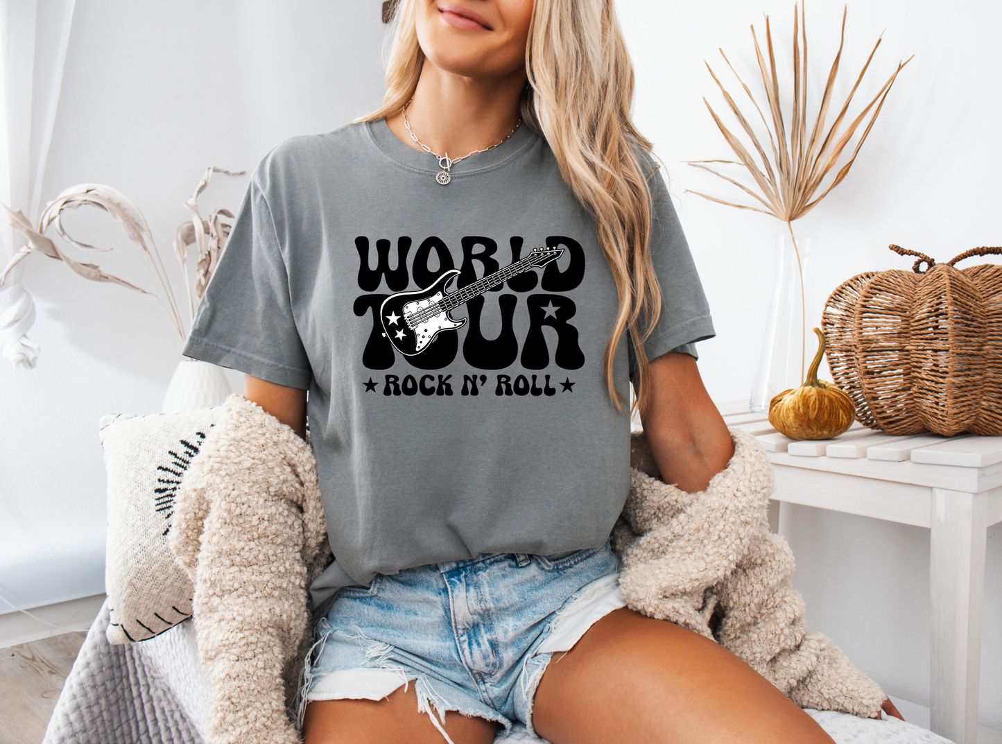 Rock N' Roll World Tour Graphic Tee