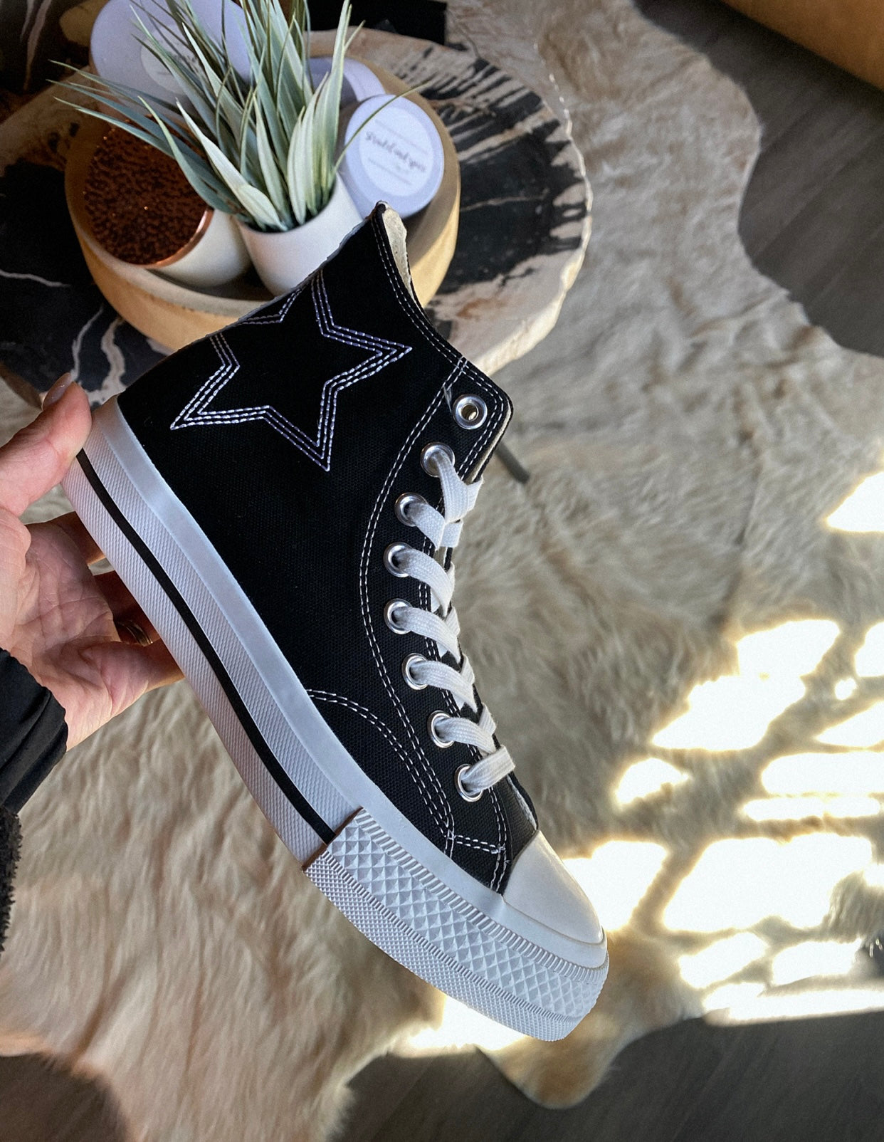 Star of the Show Black Sneakers